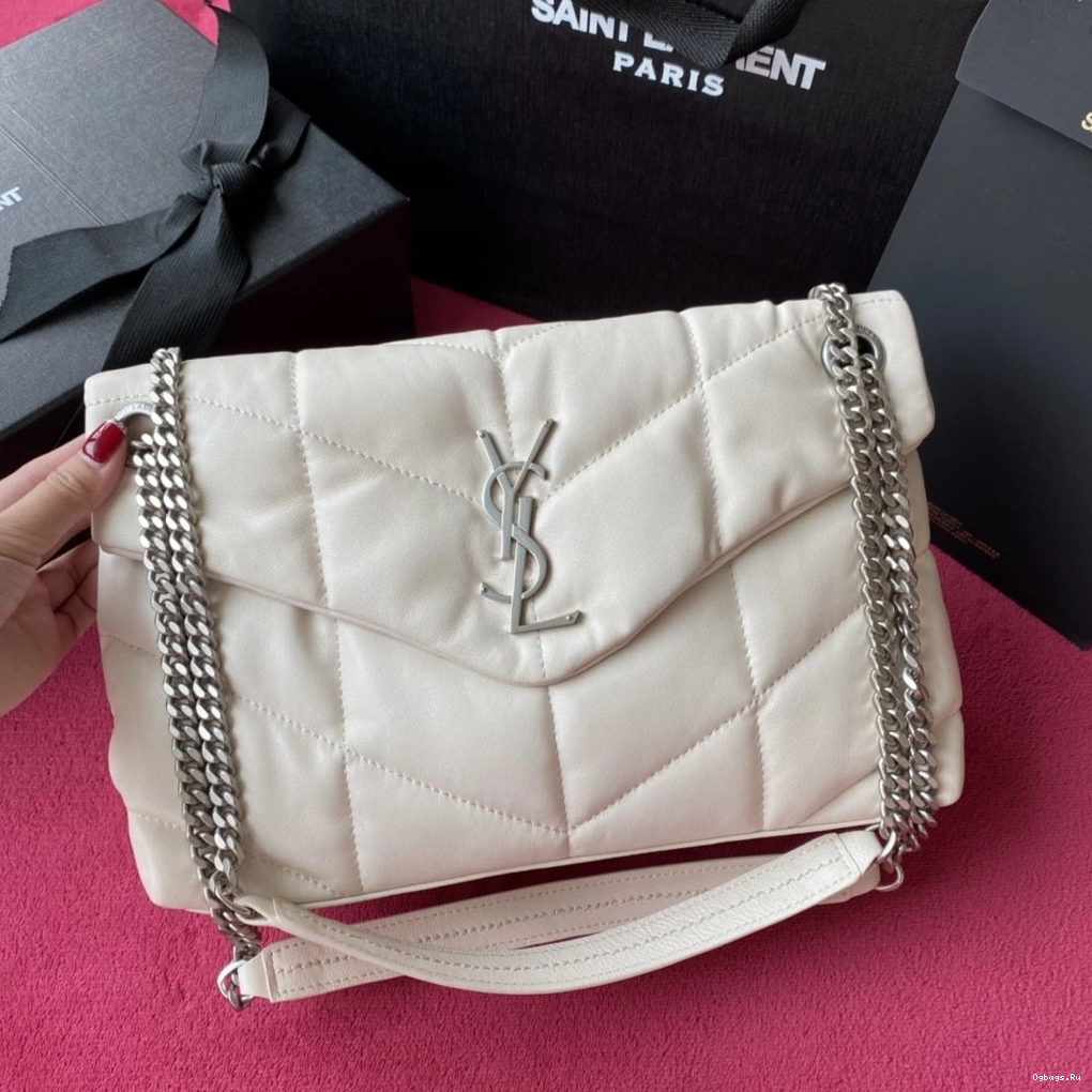 PUFFER QUILTED SMALL IN BAG LAMBSKIN YSL 0804